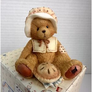 1993 Enesco Cherished Teddies Nicole #914851 November‎ "Thanks For Friends"